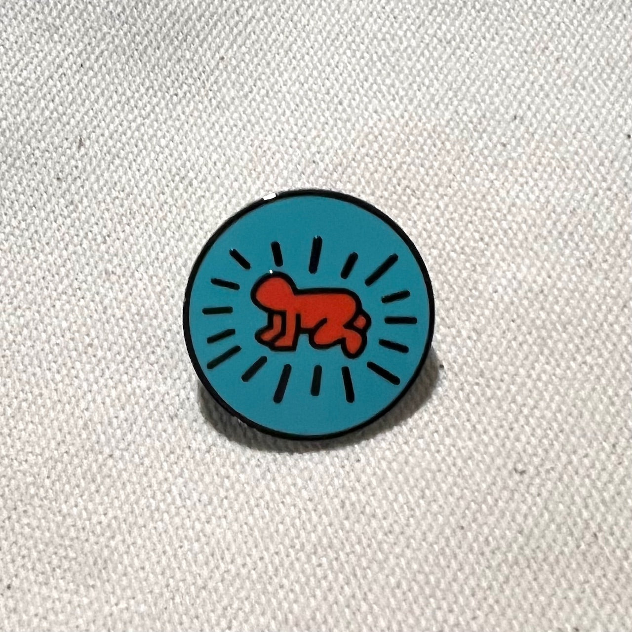 Keith Haring Baby Pin