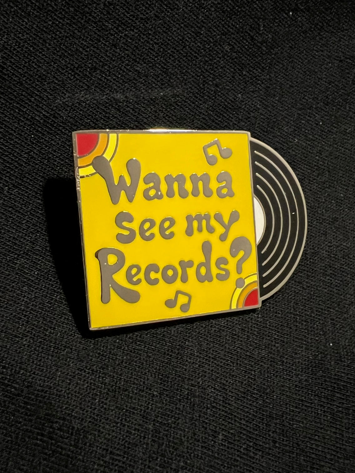 Wanna See My Records? Pin