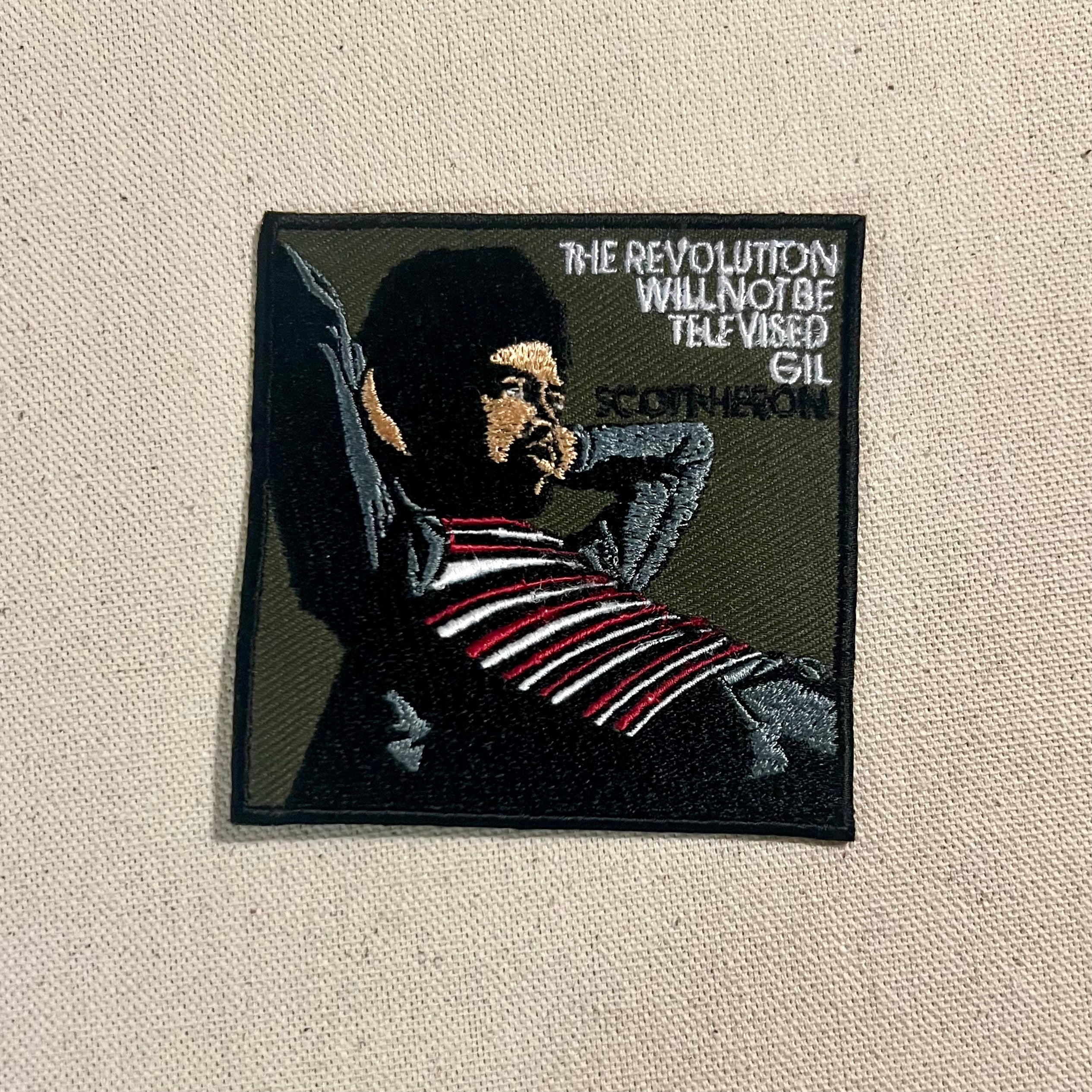 Gil Scott-Heron The Revolution Will Not Be Televised Patch