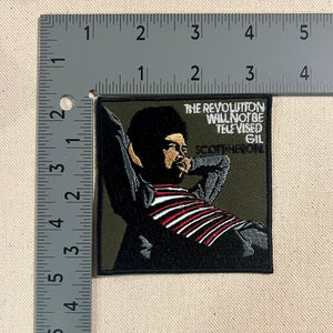 Gil Scott-Heron The Revolution Will Not Be Televised Patch