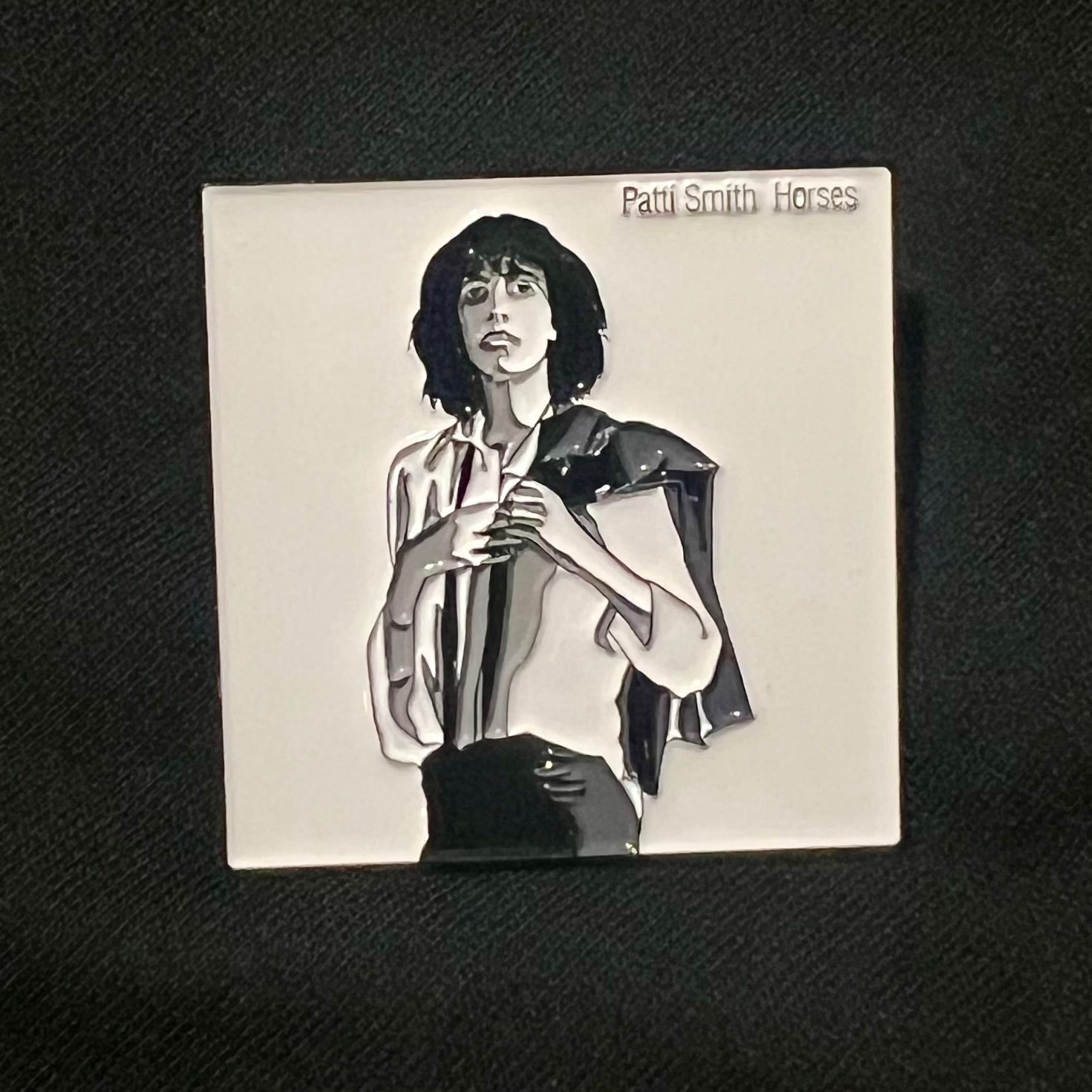 Patti Smith Horses Pin