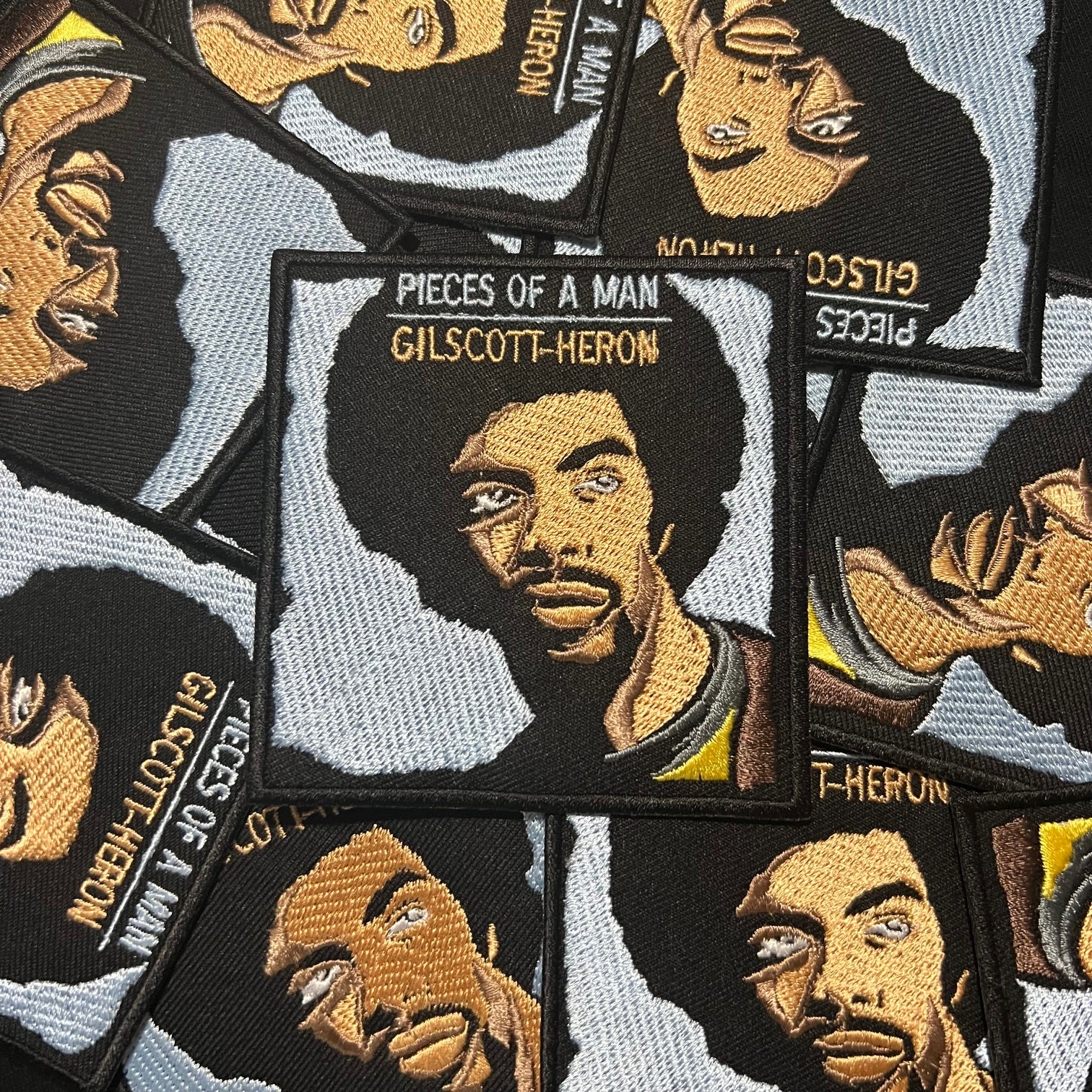 Gil Scott Heron - Pieces of a Man Album Art Patch