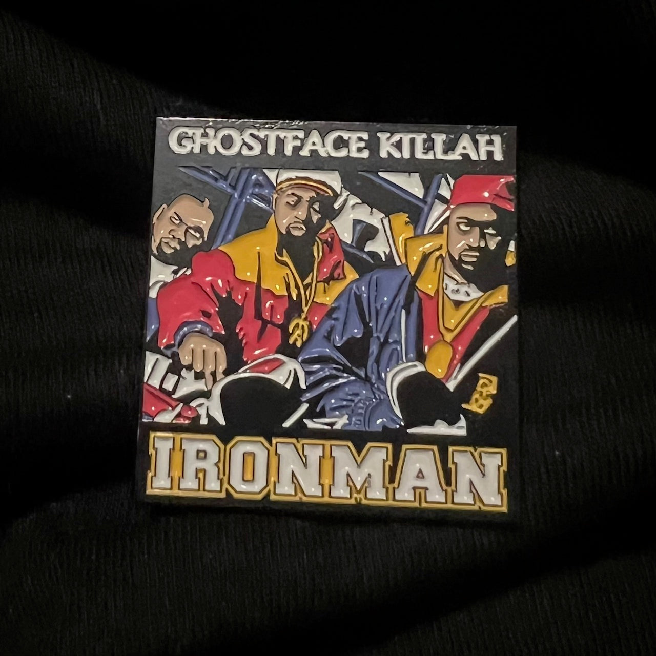 Ghostface Killah Ironman Pin