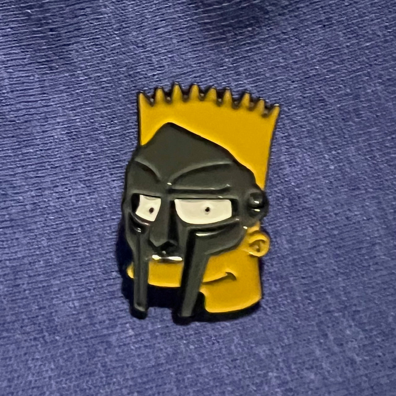 Bart Simpson x Doom Mask Pin