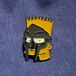 Load image into Gallery viewer, Bart Simpson x Doom Mask Pin
