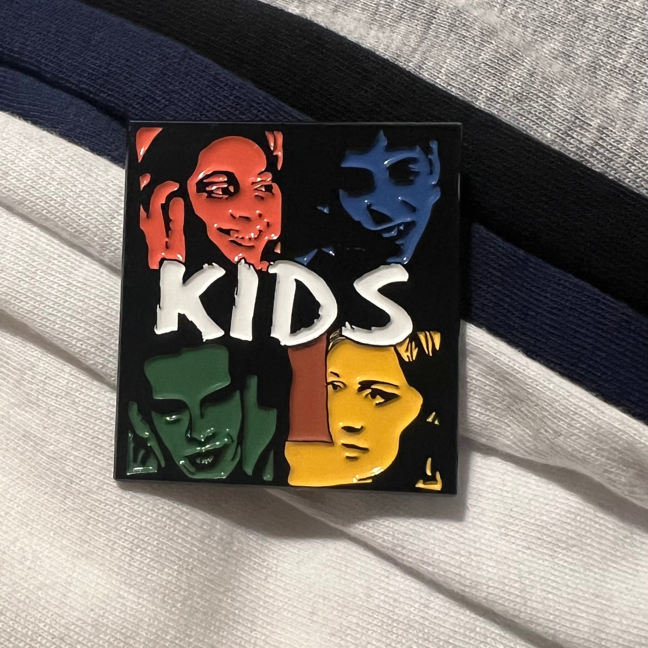 Kids the 90s Film Pin