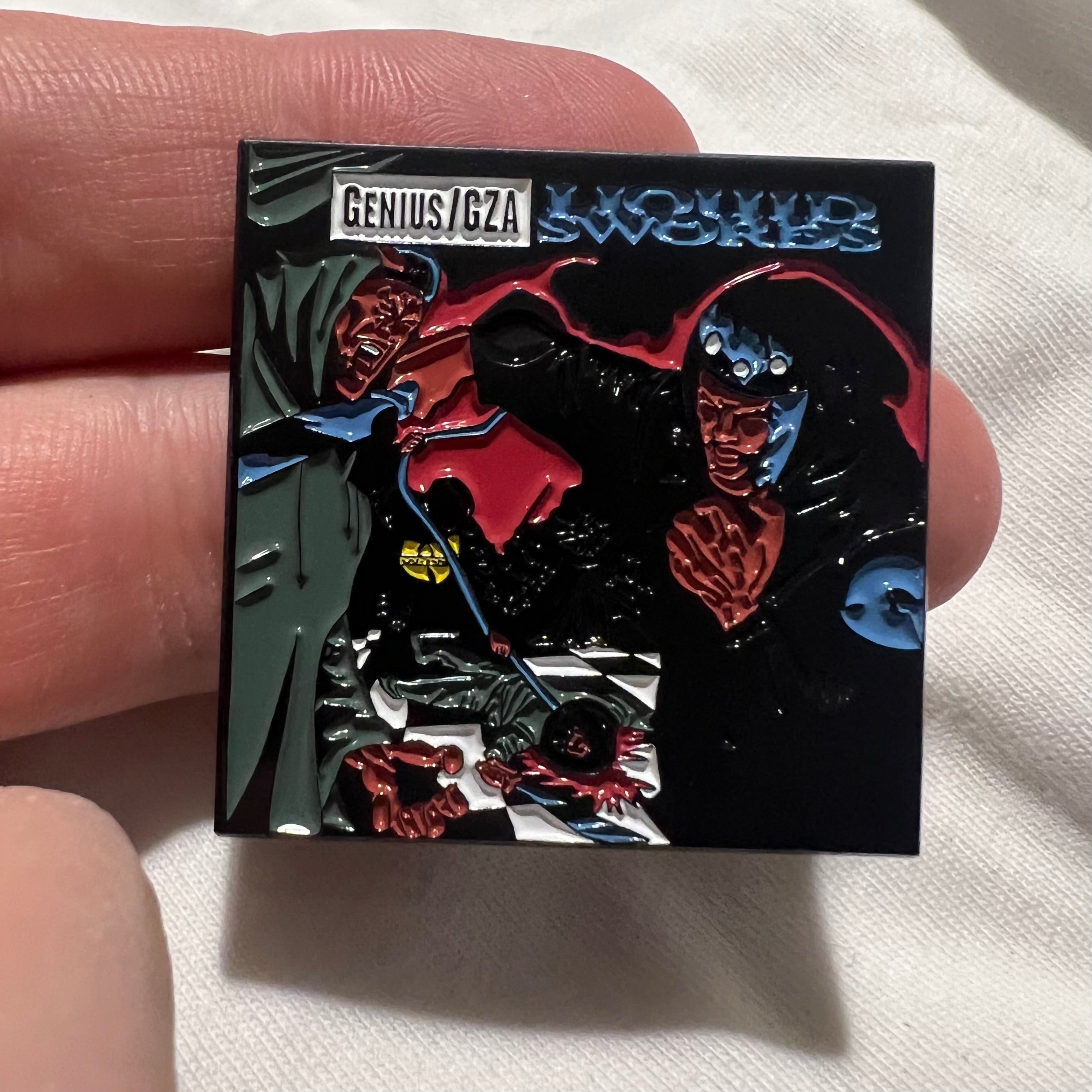 Gza - Liquid Swords Album Pin