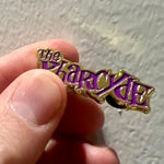 Load image into Gallery viewer, The Pharcyde Gold and Purple Pin
