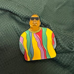 Load image into Gallery viewer, Notorious BIG - Biggie Coogi Sweater Pin
