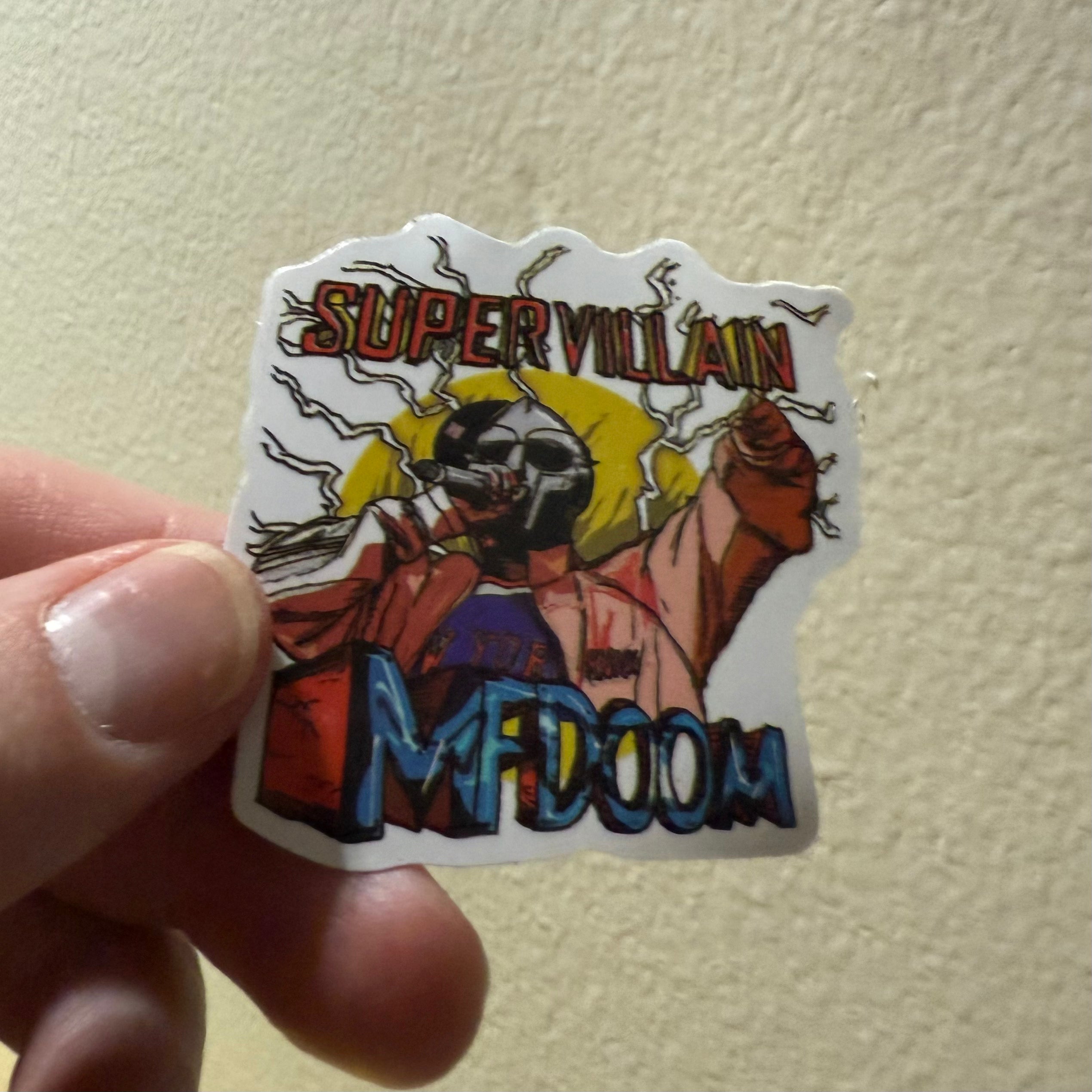 MF Doom - Super Villain Sticker