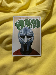 MF Doom Mask Sticker