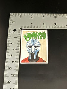 MF Doom Mask Sticker