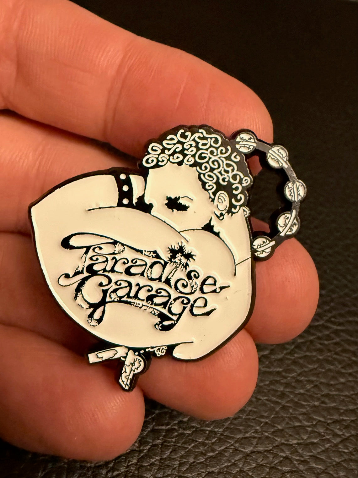 Paradise Garage Logo Pin