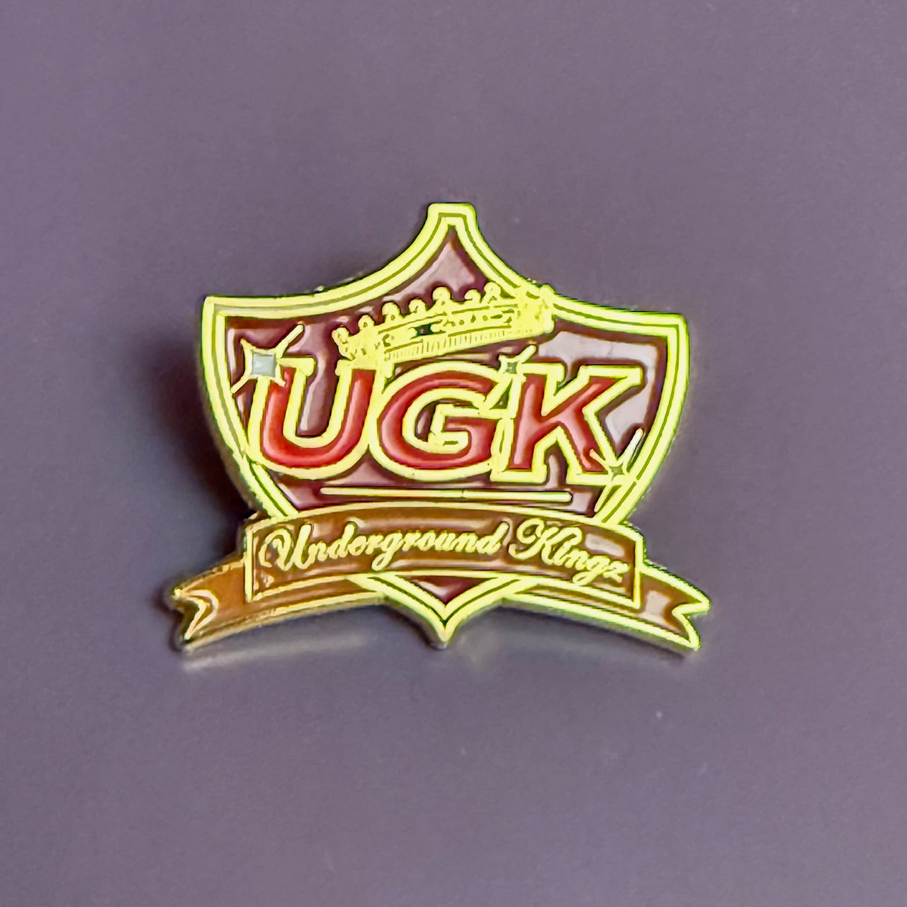 UGK - Pimp C and Bun B Logo Pin