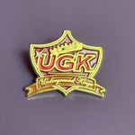 Load image into Gallery viewer, UGK - Pimp C and Bun B Logo Pin
