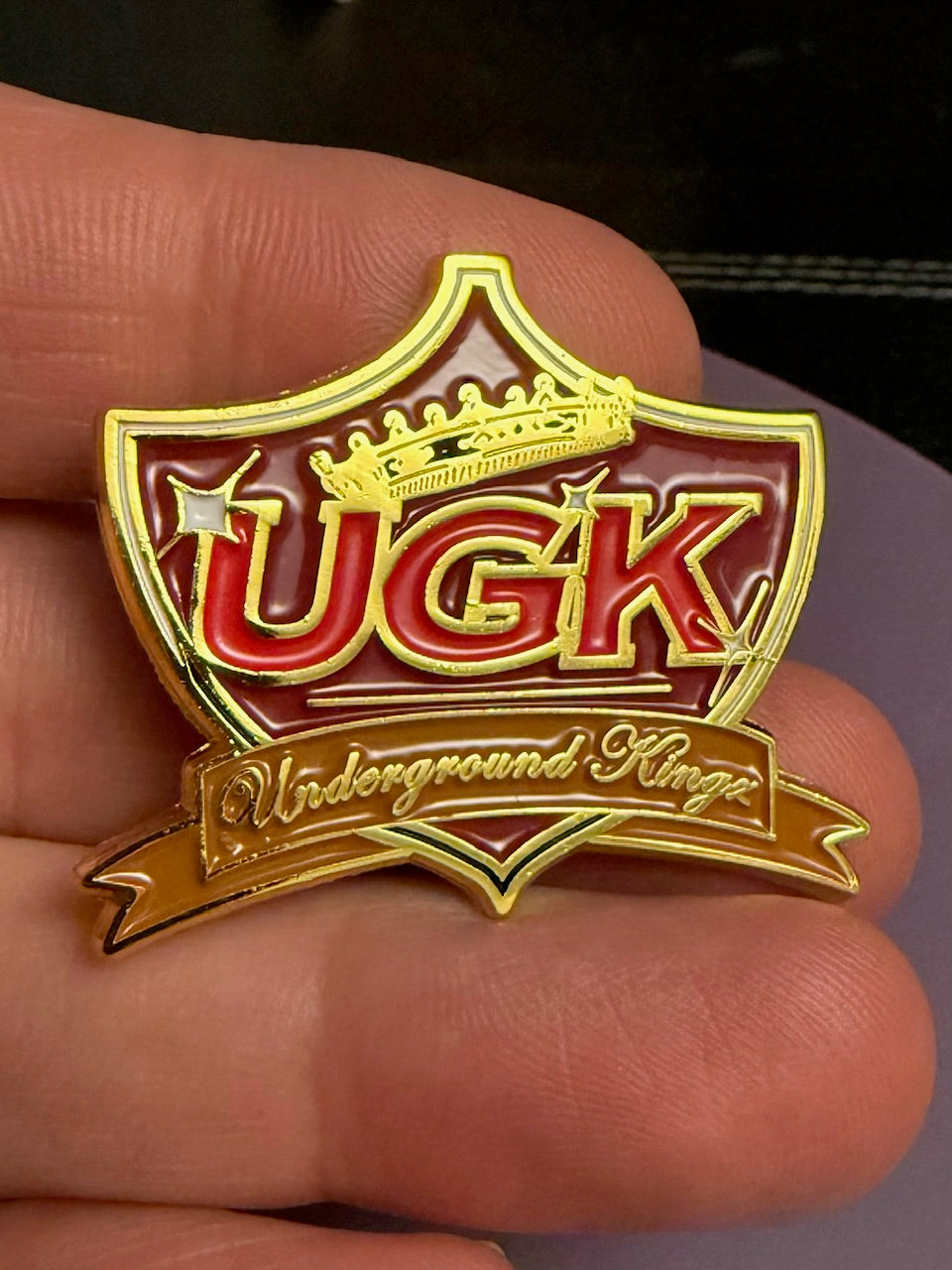 UGK - Pimp C and Bun B Logo Pin