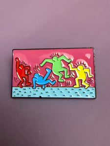 Keith Haring Pin