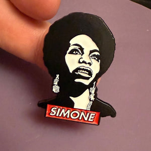 Nina Simone Pin