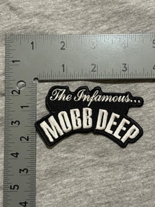 The Infamous Mobb Deep black and white Patch