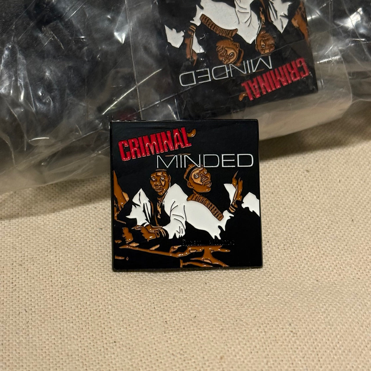 Boogie Down Productions (BDP) Criminal Minded Pin