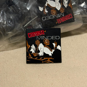 Boogie Down Productions (BDP) Criminal Minded Pin
