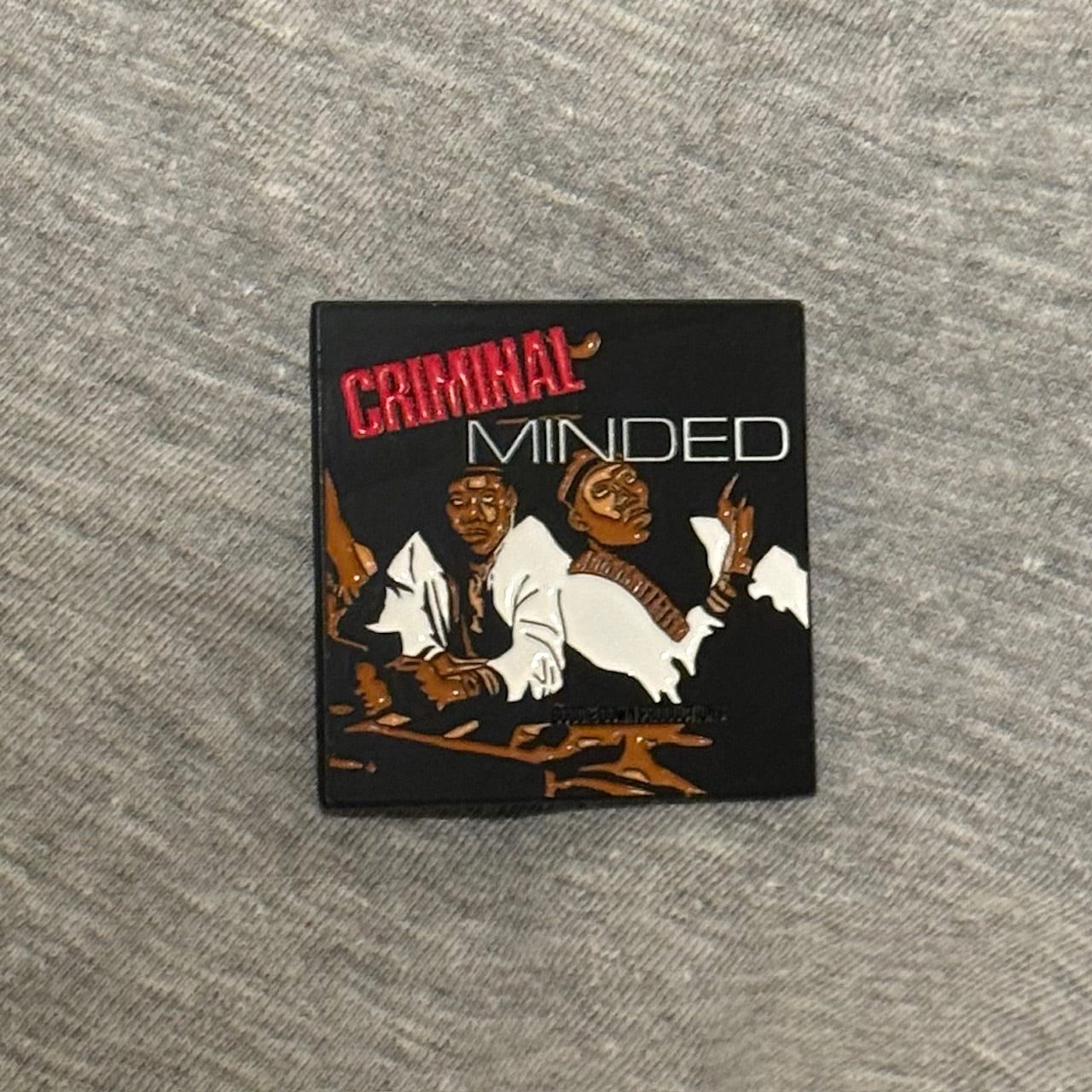 Boogie Down Productions (BDP) Criminal Minded Pin