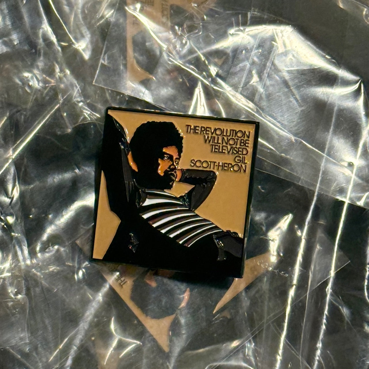 Gil Scott-Heron - The Revolution Will Not Be Televised Pin