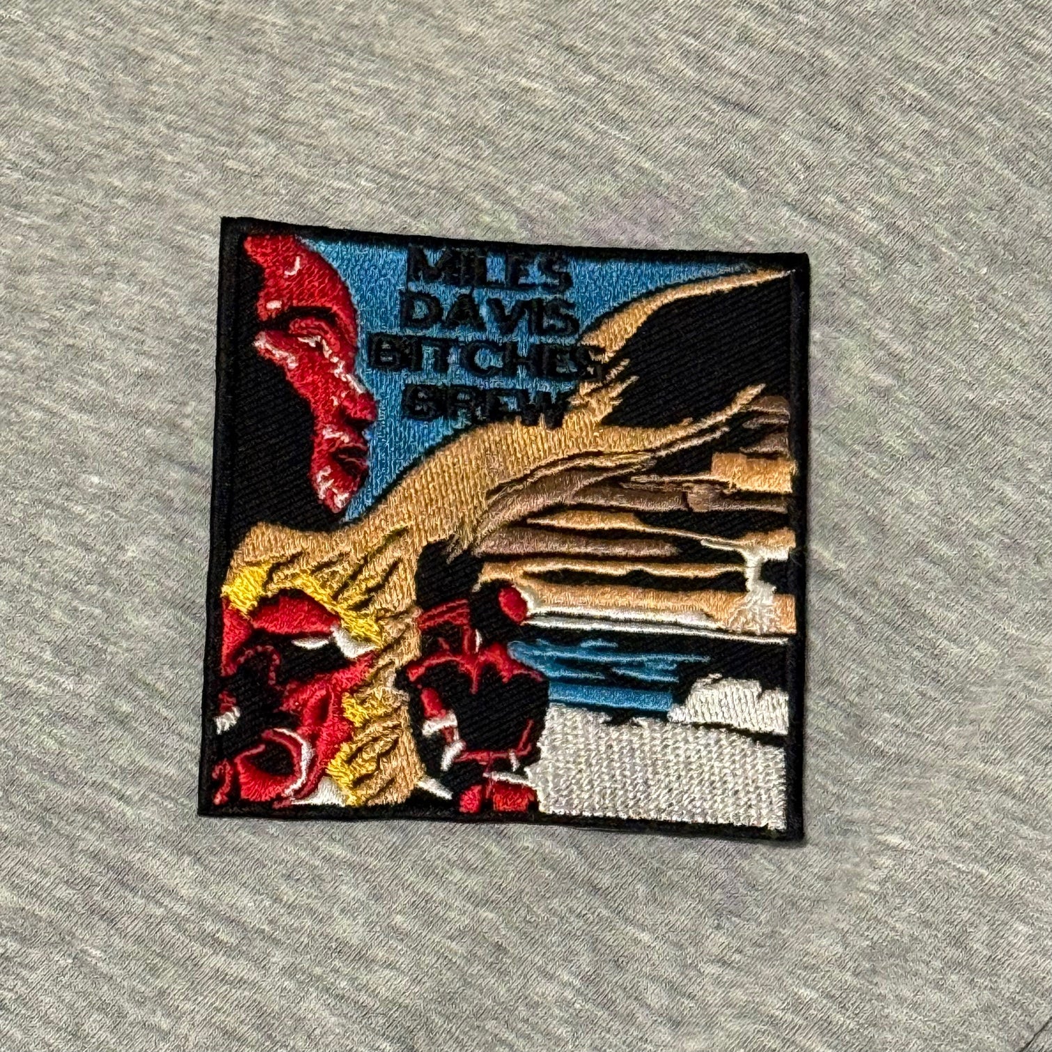Miles Davis Bitches Brew Album Patch