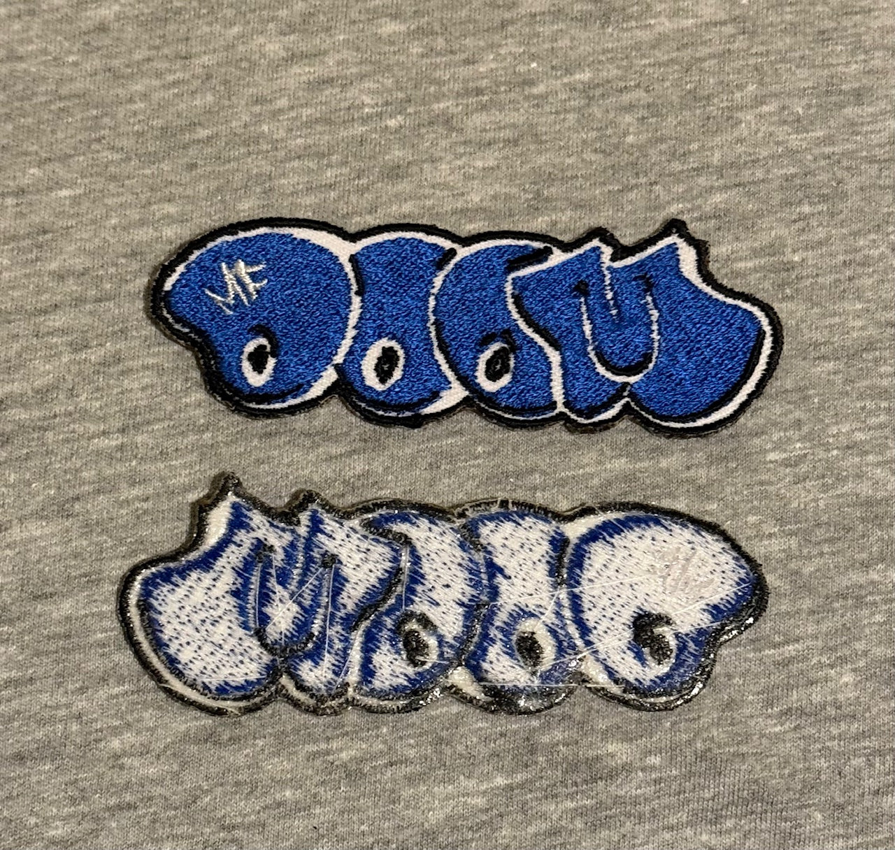 MF Doom Blue Patch