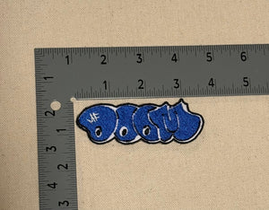 MF Doom Blue Patch