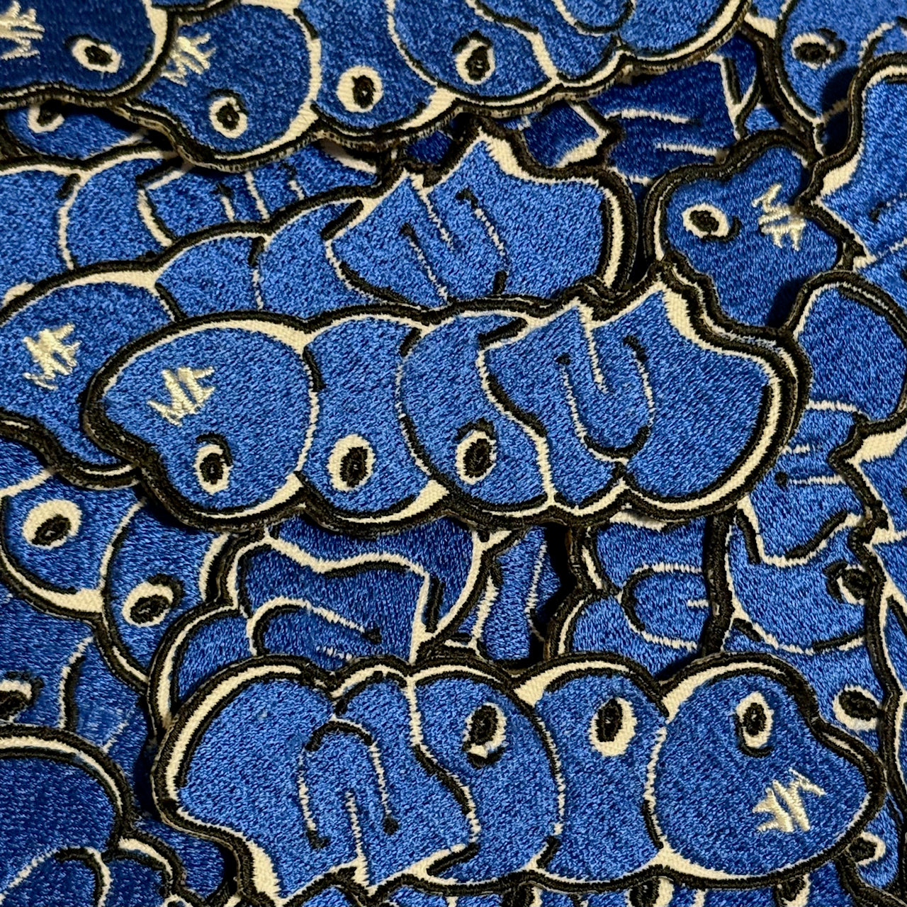 MF Doom Blue Patch