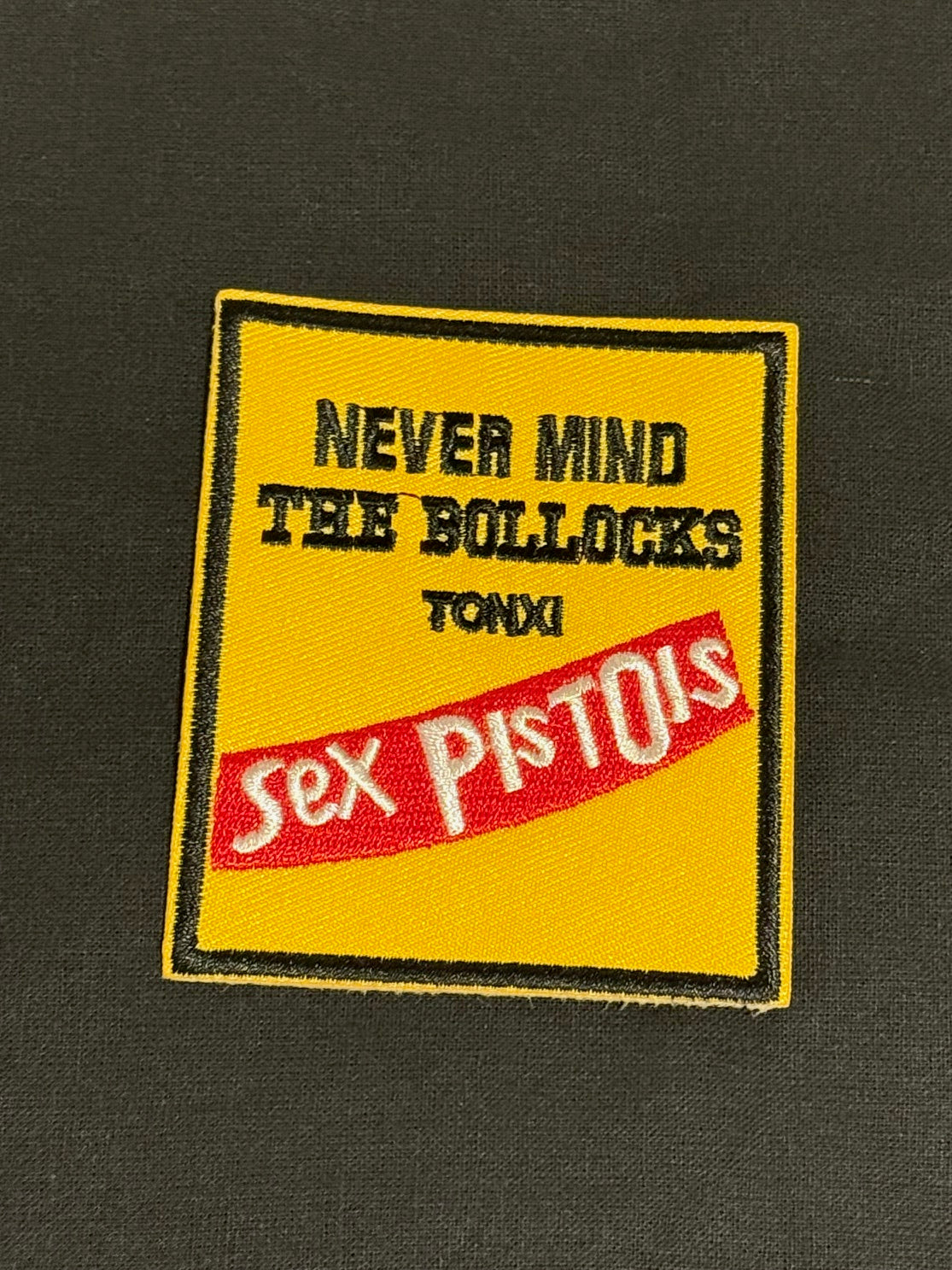 Sex Pistols Never Mind The Bollocks Patch