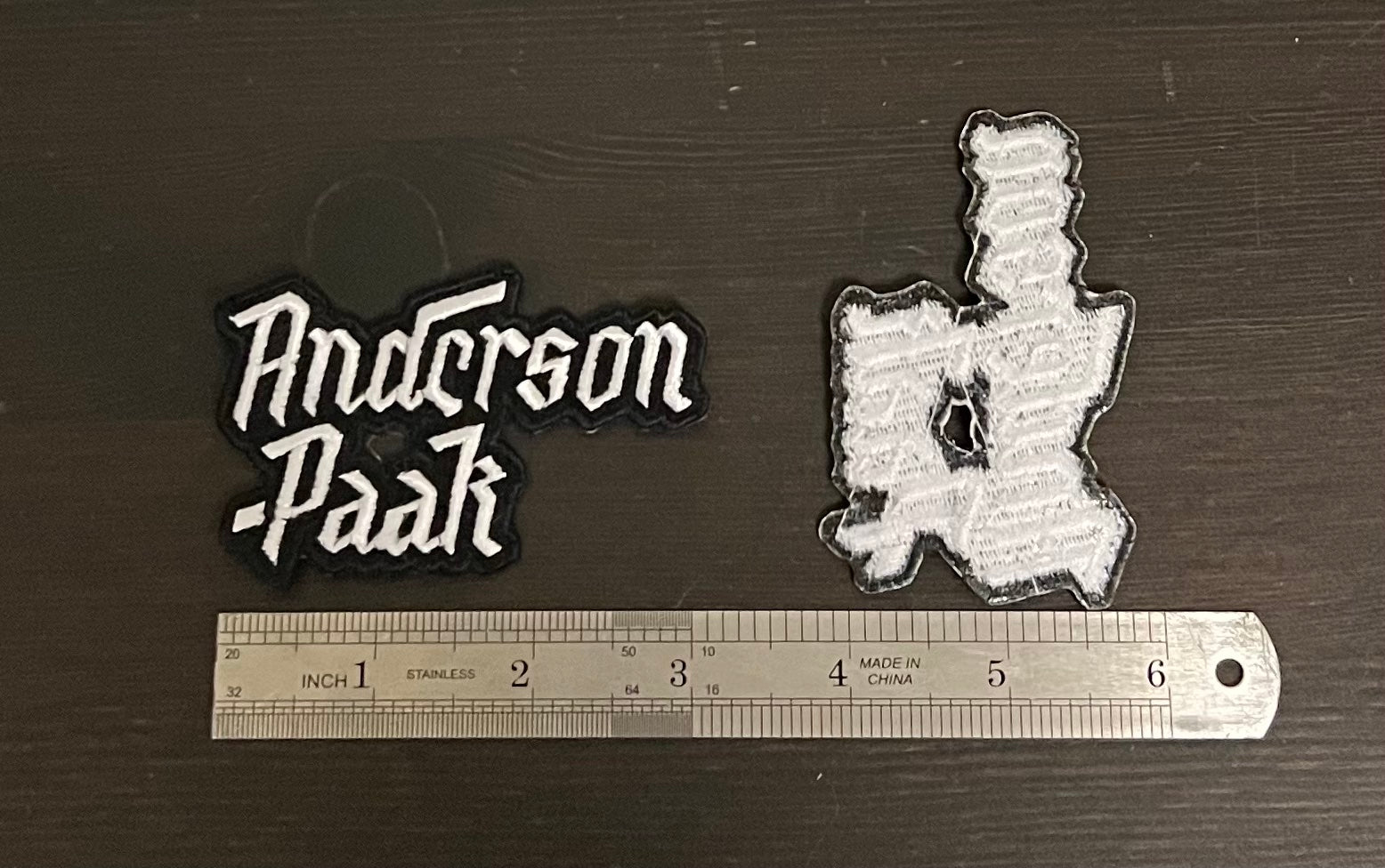Anderson Paak Text Patch