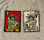 Load image into Gallery viewer, Keith Haring Statue Patch
