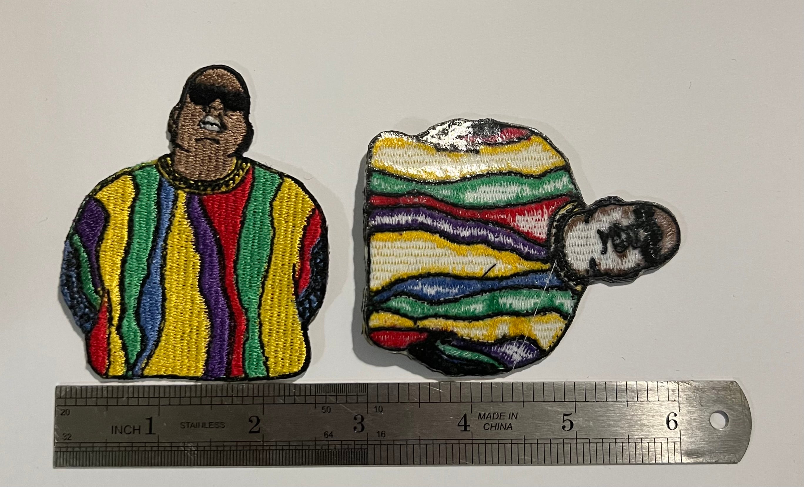 Notorious Big Coogi Sweater Patch