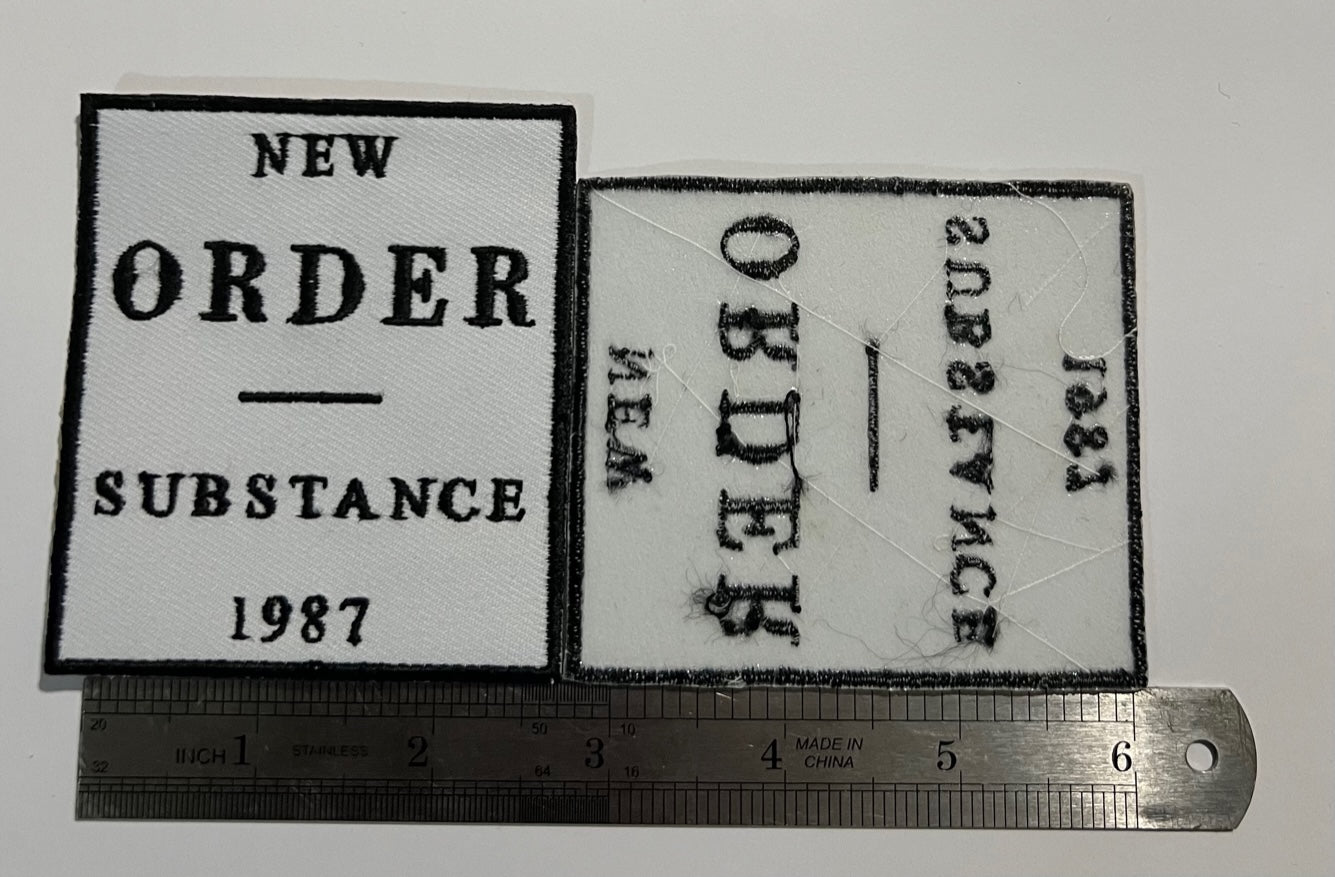 New Order Patch
