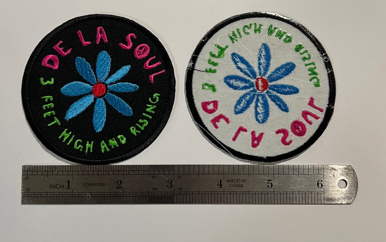 De La Soul 3 Feet High And Rising Patch