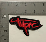 Load image into Gallery viewer, Tupac (red and black) Patch
