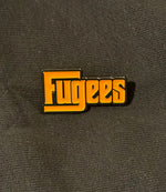 Load image into Gallery viewer, Fugees text logo Pin
