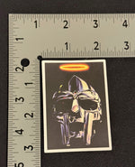 Load image into Gallery viewer, MF Doom Mask Halo Sticker
