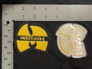 Method Man Black and Yellow Patch