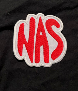 Nas It Ain't Hard To Tell (White Border) Patch