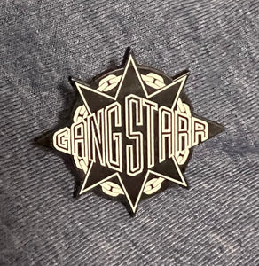 Gang Starr Logo Pin