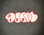 Load image into Gallery viewer, MF Doom Maroon/Red and White Patch
