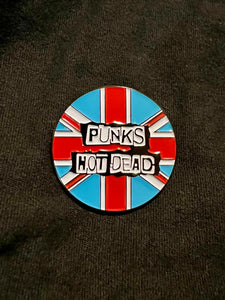 Punks Not Dead Pin