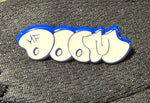 Load image into Gallery viewer, MF Doom (Dodgers Blue) Pin
