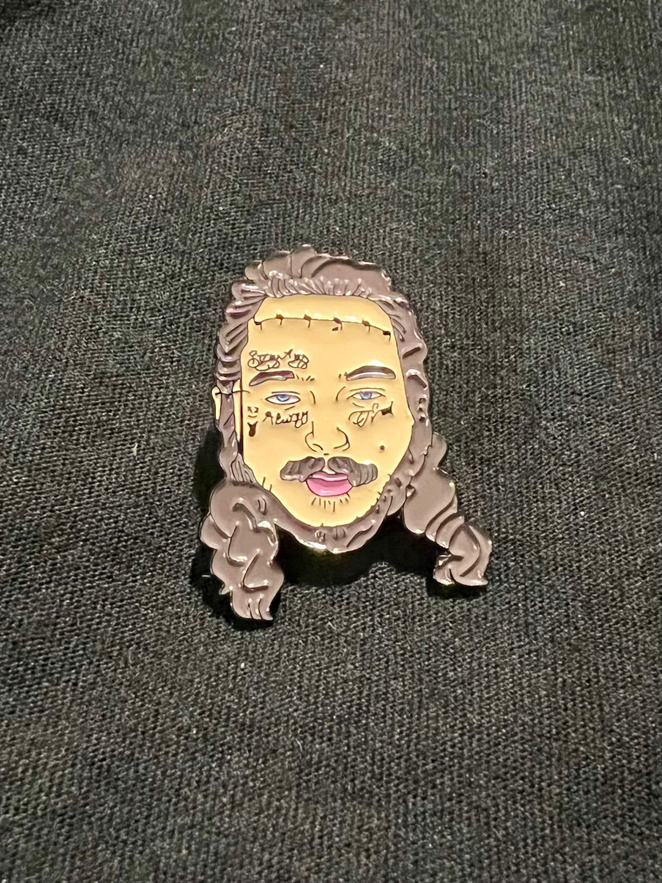 Post Malone Pin