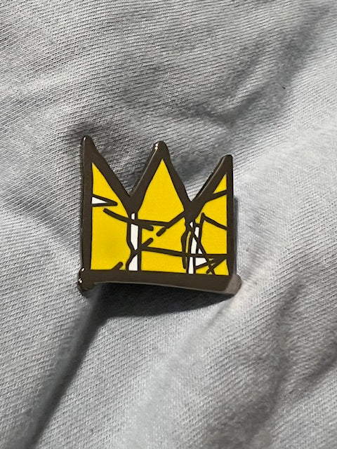 Jean-Michel Basquiat Crown Pin
