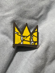 Jean-Michel Basquiat Crown Pin