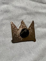 Load image into Gallery viewer, Jean-Michel Basquiat Crown Pin
